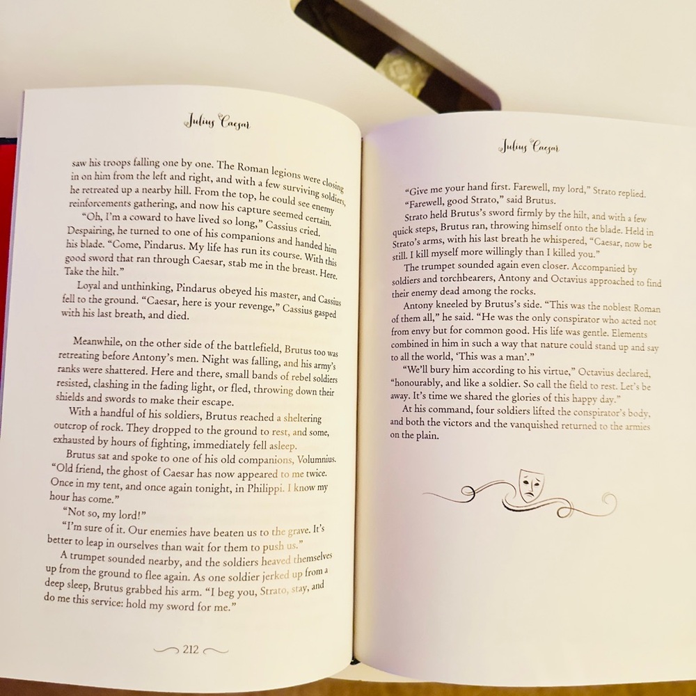Hardcover Shakespeare Book